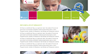 Beispielbild der Internetseite www.dybuster-lernzentrum.de