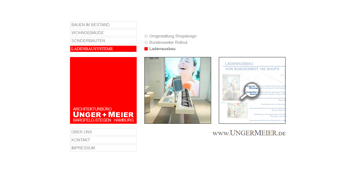 Beispielbild der Internetseite www.unger-meier.de